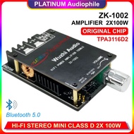 Tpa3116 Amplifier Class D Stereo 2x 100W TPA3116D2 Bluetooth 5.0 ZK-1002