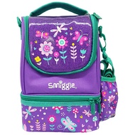 SMIGGLE *Original* Sunny Double Strap Lunch Box [Purple]