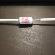 【Deal】 10A/15A/20A 250V Thermal Fuse 185 c 200 c 216 c 230 c Thermalfuse Rice Cooker