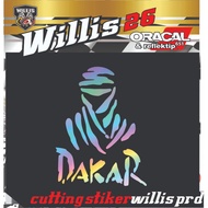 Rally Dakar Logo Sport Cutting Sticker HOLOGRAM
