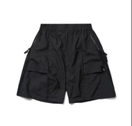 黑2、3 “SR-1L” SOFTBOX Zipper Utility Shorts