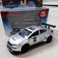 Diecast 1:24 Subaru WRX Jurassic world Edition