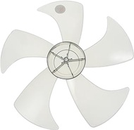 Veemoon Plastic Fan Blade, Replacement Leaves Fan Blade 5 Leaves Replacement Plastic Table Fan Blade Pedestal Fan Blade Fan Accessory 35CM