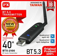 Bluetooth Audio Transmitter 5.3 AUX 3.5mm aptX Adaptive HD PX BTX-2100