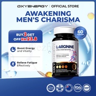 【Buy 3 Free 1】Oxyenergy L-arginine  includes L-citruline Zinc Men's Supplement Promote Sperm Health 