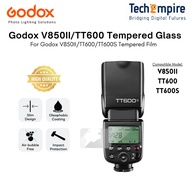 Godox V850II / TT600 / TT600S Tempered Glass Screen Protector | 9H Hardness | Anti-Scratch LCD Prote