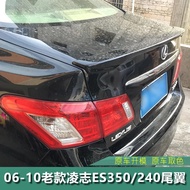 For Lexus ES250 Spoiler ABS Material Car Rear Wing Primer Color Rear Spoiler For Lexus ES250 ES300 E