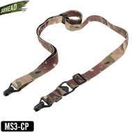 Caryfp 2 Point Tactical Rifles Sling Multi Mission MS3/MS4 Adjustable Multiftion Shoulder Strap Came