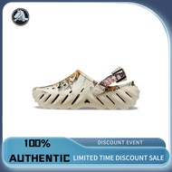 [ของแท้ 100%] LIMITED TIME OFFER Crocs Echo Clog " Beige " SPORTS SANDALS 208232 - 2Y2 สินค้ามีจำนวน