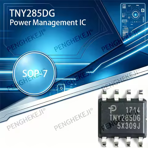 5PCS TNY285DG TNY285 285 Power Management IC AC/DC Converter SMD SOP-7