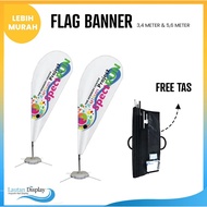 Fresh Finds Flag Banner, Flying Banner, Flag Flag, Standing Umbul Umbul, Banner Support, Pole