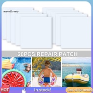  Adhesive Repair Patches Repair Patches for Clothes 20pcs Waterproof Pool Repair Patch Kit Self-adhesive Tape for Air Bed Swimming Pool Strong Adhesion Southeast Buye