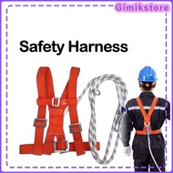 3M Full Body Safety Harness,Adjustable Belt With Hook,Double Hook Fall Arrest System