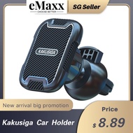 Kakusiga Magnetic Aircon Vent Car Phone Holder Suction Mount Stand 3M stick Cellphone stand 360° deg