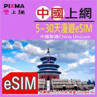大陸eSIM中國網路 中國上網 中國eSIM 重慶西藏新彊 上海北京深圳南京九寨溝 蘇州杭州 隨裝隨用免翻牆【樂上網】