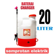 alat semprot sprayer elektrik baterai cas tangki 20 liter SL-20LB