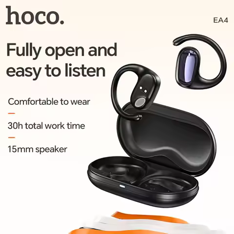 HOCO EA4 Open-Ear True Wireless Earphone,Wireless Earbuds Sport Over Music Headset Built-in Mic with