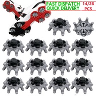 【FURONGHUA】For FootJoy Golf Shoes Spikes 14/28pcs TPU Soft Spikes Good Grip Studs Cleats