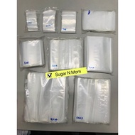 Zipper Bag 100pcs (2x3/2.5x3.5/3x4/4x6/5x8/6x9)