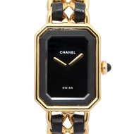 【二手】香奈兒 (Chanel) CHANEL 腕錶 Premiere S H0001 黑色鍍金 (GP) 皮革 Premiere S 女士腕錶