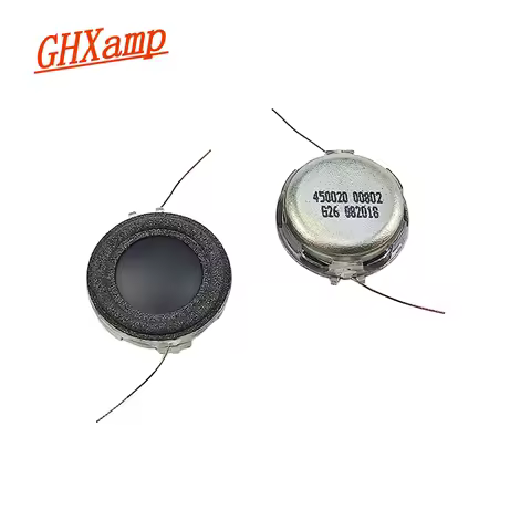 GHXAMP 20mm Ultra-thin Mini Crystal Notebook Speaker Unit Round LoudSpeaker Repairs 4ohm 2W For jbl 