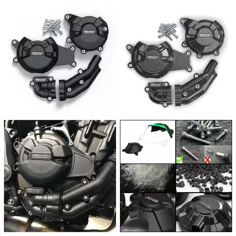For YAMAHA MT07 FZ07 XSR700 TENERE700 2014-2023 Engine Protect Cover Motorcycle Clutch Pulse Protect