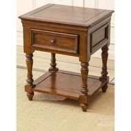 Simple Small Coffee Table Square Table Sofa Side Table Coffee Table Small Apartment Corner Table Ame