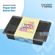 Paperbelt Paper Belt Bento Custom Paper Belt Paper Belt Ulang Tahun Paperbelt Bento Custom