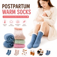 Maternity Confinement Fluffy Socks | Super Soft Thick Warm Ankle Socks for Pregnant & Postpartum Mom