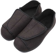 Men's Extra Wide Adjustable Diabetic Recovery Slippers, Arthritis Edema Swollen Feet Footwear