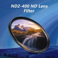 Universal ND Lens Filter Neutral Density Fader Variable ND2-ND400 Lens Filter 37mm 40.5mm 43mm 46mm 