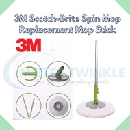 3M Scotch-Brite Spin Mop Stick Replacement - For Double Sided Bucket Type Only