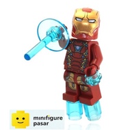 sh0254 Lego Marvel Super Heroes Captain America Civil War 76051 - Iron Man Mark 46 Armor Minifigure 