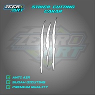 MONSTER CLAW CUTTING STICKER