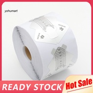 [YH] 1 Bag/Roll Paper Manicure Stencil Non-deformable