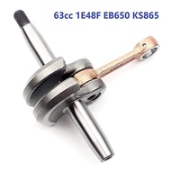 Alloy Crankshaft 48F Petrol Engine 63cc Chinese 1E48F EB650 HUASHENG KASEI KS865 EB965 ECHO PB-760 E