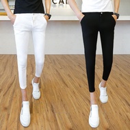 9-point Pants Ankle-length Pants Skinny Pants Slim-fit Casual Pants Social Spirit Guy Men's Pants 8-