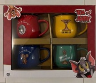 Tom and Jerry - TOM and JERRY 馬克杯陶瓷水杯（四套裝）