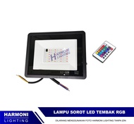 lampu sorot tembak led 10 watt 20 watt 30 watt 50 watt rgb warna warni - 50 watt