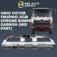 HINO 500 SERIES VICTOR FM2PN1D-XGM CHROME BUMPER GARNISH (MID PART)