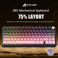 Attack Shark X85 Wireless Mechanical Keyboard 75 Gasket Mount Bluetooth