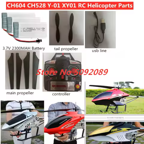 3.7V 2300mAh Battery For CH604 CH528 XY-01 XY01 RC Helicopter Accessories XY-01 Battery CH604 CH528 