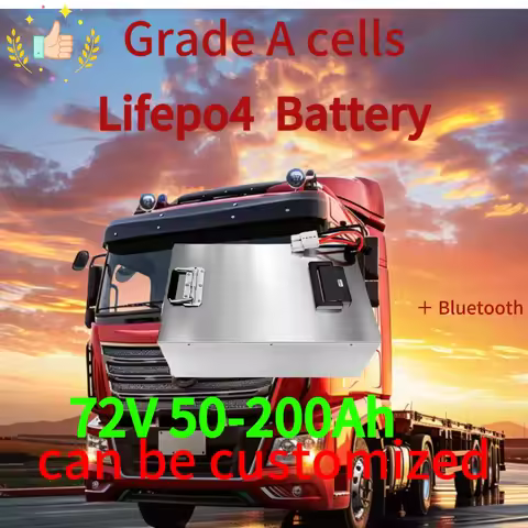 Lifepo4 72V 50Ah 60Ah 70Ah 80Ah 100Ah 150Ah 180Ah 200Ah Lithium Battery for Scooter Motorcycle Tricy