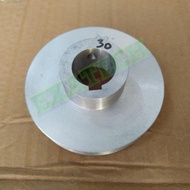 Pulley Pully Puli A1 - 4 Inch As 30 Mm Pulley Alumunium As 30Mm Asli