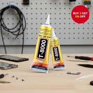 T8000 All-in-One Adhesive | GAM Phone Screen LCD Back Cover DIY Black Glue for Repair  T8000 Pelekat