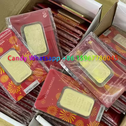 1oz/5g/20g Valcambi Gold Bar Suisse Bar Replica Bullion Gold Coin Gifts