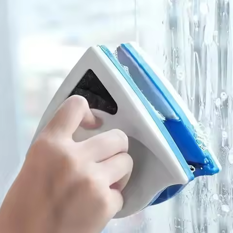 2025 Powerful Magnetic Window Cleaner Dual Sided for Home High Efficiency Glass Cleaning Durable and