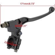 7/8" Left Clutch Brake Handle Lever Perch 22mm for Honda CRF50 CRF70 CRF80 SSR XR50 XR80 XR100 XR200