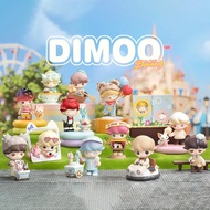 POP MART DIMOO Dating Series Dimoo World - Love Fountain, Small Handcart