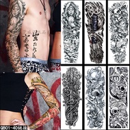 tattoo sticker tattoo sticker waterproof Factory Direct Supply Full Arm tattoo Sticker Full Arm Full